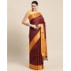 Generic Women's Cotton Silk Checkered Saree With Unstitched Blouse 5.5Mtr (Coffee) Generic Women's Cotton Silk Checkered Saree With Unstitched Blouse 5.5Mtr (Coffee)