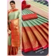 Generic Women's Cotton Silk Woven Design Saree With Unstitched Blouse 5.5Mtr (Light Green) Generic Women's Cotton Silk Woven Design Saree With Unstitched Blouse 5.5Mtr (Light Green)