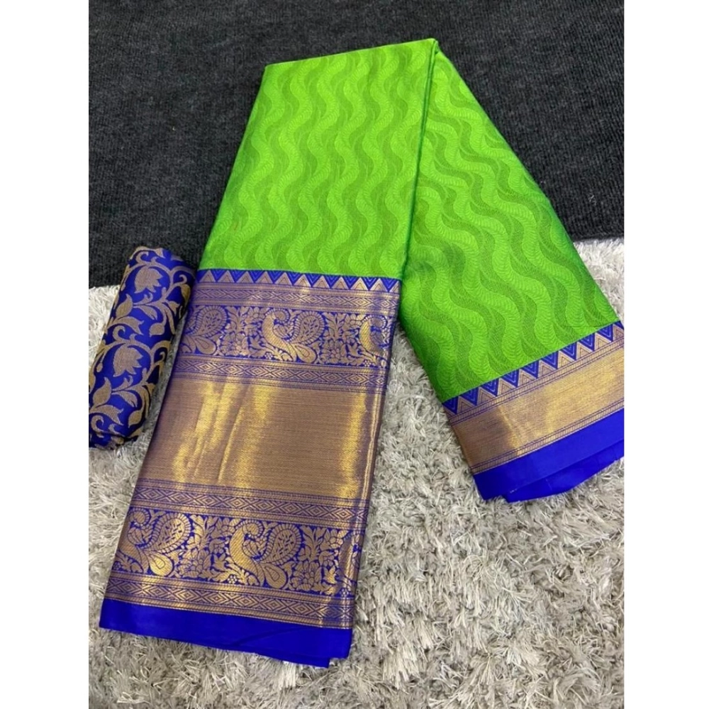 Generic Women's Cotton Silk Printed Saree With Unstitched Blouse 5.5Mtr (D Green) Generic Women's Cotton Silk Printed Saree With Unstitched Blouse 5.5Mtr (D Green)
