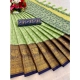 Generic Women's Cotton Silk Printed Saree With Unstitched Blouse 5.5Mtr (Pista) Generic Women's Cotton Silk Printed Saree With Unstitched Blouse 5.5Mtr (Pista)