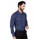Generic Men's Casual Cotton Full Sleeve Solid Shirt (Navy) Generic Men's Casual Cotton Full Sleeve Solid Shirt (Navy)