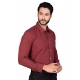 Generic Men's Casual Cotton Full Sleeve Solid Shirt (Maroon) Generic Men's Casual Cotton Full Sleeve Solid Shirt (Maroon)