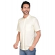 Generic Men's Casual Cotton Half Sleeve Solid Shirt (Lemon) Generic Men's Casual Cotton Half Sleeve Solid Shirt (Lemon)