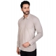 Generic Men's Casual Cotton Full Sleeve Solid Shirt (Grey) Generic Men's Casual Cotton Full Sleeve Solid Shirt (Grey)