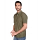 Generic Men's Casual Cotton Half Sleeve Solid Shirt (Green) Generic Men's Casual Cotton Half Sleeve Solid Shirt (Green)