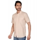 Generic Men's Casual Cotton Half Sleeve Solid Shirt (Beige) Generic Men's Casual Cotton Half Sleeve Solid Shirt (Beige)