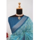 Generic Women's Linen Digital Print Saree With Unstitched Blouse 5.5Mtr (Sky Blue) Generic Women's Linen Digital Print Saree With Unstitched Blouse 5.5Mtr (Sky Blue)
