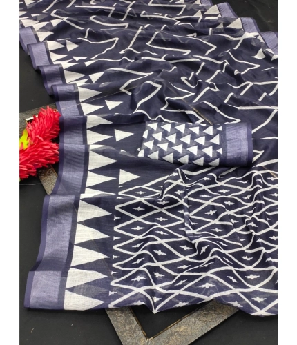 Generic Women's Cotton Linen Woven Design Saree With Unstitched Blouse 5.5Mtr (Grey) Generic Women's Cotton Linen Woven Design Saree With Unstitched Blouse 5.5Mtr (Grey)
