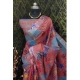 Generic Women's Cotton Linen Woven Design Saree With Unstitched Blouse 5.5Mtr (Red) Generic Women's Cotton Linen Woven Design Saree With Unstitched Blouse 5.5Mtr (Red)