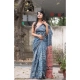 Generic Women's Cotton Linen Printed Saree With Unstitched Blouse 5.5Mtr (Grey) Generic Women's Cotton Linen Printed Saree With Unstitched Blouse 5.5Mtr (Grey)