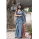 Generic Women's Cotton Linen Printed Saree With Unstitched Blouse 5.5Mtr (Grey) Generic Women's Cotton Linen Printed Saree With Unstitched Blouse 5.5Mtr (Grey)