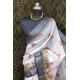 Generic Women's Cotton Linen Woven Design Saree With Unstitched Blouse 5.5Mtr (Black) Generic Women's Cotton Linen Woven Design Saree With Unstitched Blouse 5.5Mtr (Black)