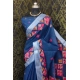 Generic Women's Cotton Linen Digital Print Saree With Unstitched Blouse 5.5Mtr (Blue) Generic Women's Cotton Linen Digital Print Saree With Unstitched Blouse 5.5Mtr (Blue)