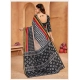 Generic Women's Cotton Printed Saree With Unstitched Blouse 5.5Mtr (Multicolor)