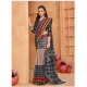 Generic Women's Cotton Printed Saree With Unstitched Blouse 5.5Mtr (Multicolor)