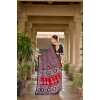 Generic Women's Cotton Printed Saree With Unstitched Blouse 5.5Mtr (Multicolor)