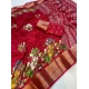 Generic Women's Jacquard Printed Saree With Unstitched Blouse 5.5Mtr (Red) Generic Women's Jacquard Printed Saree With Unstitched Blouse 5.5Mtr (Red)