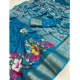 Generic Women's Jacquard Printed Saree With Unstitched Blouse 5.5Mtr (Sky Blue) Generic Women's Jacquard Printed Saree With Unstitched Blouse 5.5Mtr (Sky Blue)