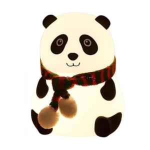 Generic Plastic, Silicone Panda Lamp (Multicolor)
