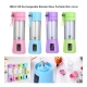 Generic Plastic Portable Juicer Bottle (Multicolor)