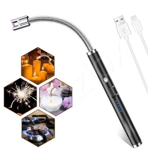 Generic Steel Electric Lighter (Multicolor)
