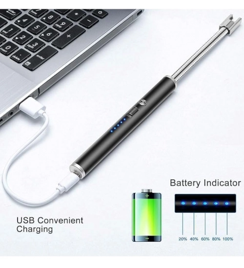 Generic Steel Electric Lighter (Multicolor)