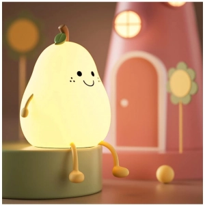 Generic Plastic, Silicon Pear Night Light (Multicolor)