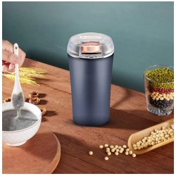 Generic Plastic, Steel Electric Coffee Grinder (Blue)