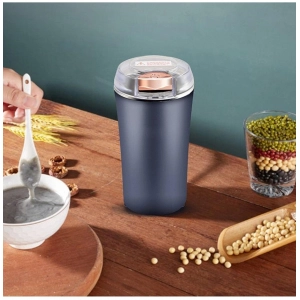 Generic Plastic, Steel Electric Coffee Grinder (Blue)