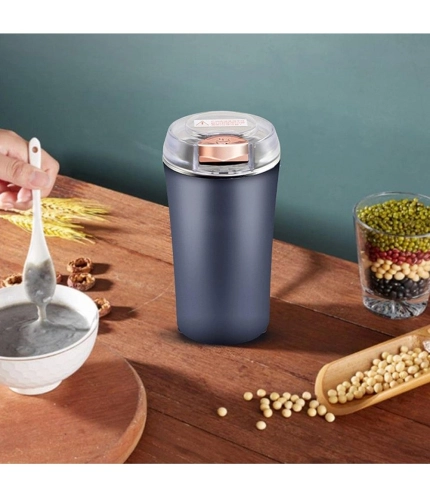 Generic Plastic, Steel Electric Coffee Grinder (Blue)