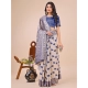 Generic Women's Linen Cotton Printed Saree With Unstitched Blouse 5.5Mtr (Blue) Generic Women's Linen Cotton Printed Saree With Unstitched Blouse 5.5Mtr (Blue)