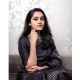 Generic Women's Silk Printed Saree With Unstitched Blouse 5.5Mtr (Black) Generic Women's Silk Printed Saree With Unstitched Blouse 5.5Mtr (Black)