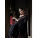 Generic Women's Silk Printed Saree With Unstitched Blouse 5.5Mtr (Black) Generic Women's Silk Printed Saree With Unstitched Blouse 5.5Mtr (Black)