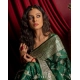 Generic Women's Silk Printed Saree With Unstitched Blouse 5.5Mtr (Dark Green) Generic Women's Silk Printed Saree With Unstitched Blouse 5.5Mtr (Dark Green)