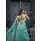 Generic Women's Cotton  Printed Saree With Unstitched Blouse 5.5Mtr (Sky)