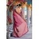 Generic Women's Silk Printed Saree With Unstitched Blouse 5.5Mtr (Pink) Generic Women's Silk Printed Saree With Unstitched Blouse 5.5Mtr (Pink)