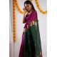 Generic Women's Cotton Printed Saree With Unstitched Blouse 5.5Mtr (Wine) Generic Women's Cotton Printed Saree With Unstitched Blouse 5.5Mtr (Wine)