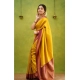 Generic Women's Silk Printed Saree With Unstitched Blouse 5.5Mtr (Yellow) Generic Women's Silk Printed Saree With Unstitched Blouse 5.5Mtr (Yellow)