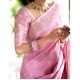 Generic Women's Silk Printed Saree With Unstitched Blouse 5.5Mtr (Pink) Generic Women's Silk Printed Saree With Unstitched Blouse 5.5Mtr (Pink)
