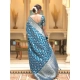 Generic Women's Silk Printed Saree With Unstitched Blouse 5.5Mtr (Rama) Generic Women's Silk Printed Saree With Unstitched Blouse 5.5Mtr (Rama)