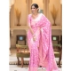 Generic Women's Silk Printed Saree With Unstitched Blouse 5.5Mtr (Pink) Generic Women's Silk Printed Saree With Unstitched Blouse 5.5Mtr (Pink)