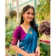 Generic Women's Silk Printed Saree With Unstitched Blouse 5.5Mtr (Rama) Generic Women's Silk Printed Saree With Unstitched Blouse 5.5Mtr (Rama)