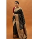 Generic Women's Silk Printed Saree With Unstitched Blouse 5.5Mtr (Black) Generic Women's Silk Printed Saree With Unstitched Blouse 5.5Mtr (Black)