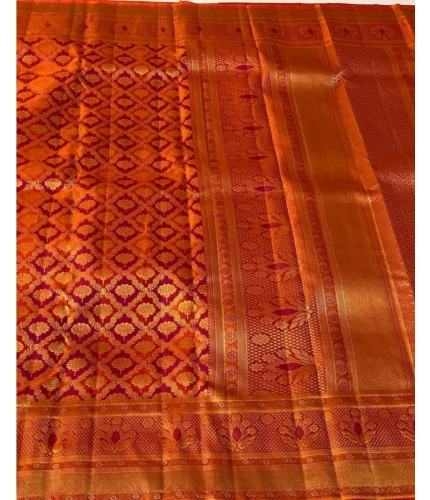 Generic Women's Silk Printed Saree With Unstitched Blouse 5.5Mtr (Red) Generic Women's Silk Printed Saree With Unstitched Blouse 5.5Mtr (Red)