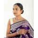 Generic Women's Silk Printed Saree With Unstitched Blouse 5.5Mtr (Purple) Generic Women's Silk Printed Saree With Unstitched Blouse 5.5Mtr (Purple)