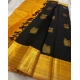 Generic Women's Silk Printed Saree With Unstitched Blouse 5.5Mtr (Black) Generic Women's Silk Printed Saree With Unstitched Blouse 5.5Mtr (Black)
