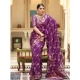 Generic Women's Silk Printed Saree With Unstitched Blouse 5.5Mtr (Purple) Generic Women's Silk Printed Saree With Unstitched Blouse 5.5Mtr (Purple)