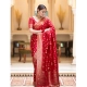 Generic Women's Silk Printed Saree With Unstitched Blouse 5.5Mtr (Red) Generic Women's Silk Printed Saree With Unstitched Blouse 5.5Mtr (Red)