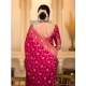 Generic Women's Silk Printed Saree With Unstitched Blouse 5.5Mtr (Rani Pink) Generic Women's Silk Printed Saree With Unstitched Blouse 5.5Mtr (Rani Pink)