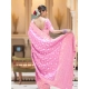 Generic Women's Silk Printed Saree With Unstitched Blouse 5.5Mtr (Pink) Generic Women's Silk Printed Saree With Unstitched Blouse 5.5Mtr (Pink)